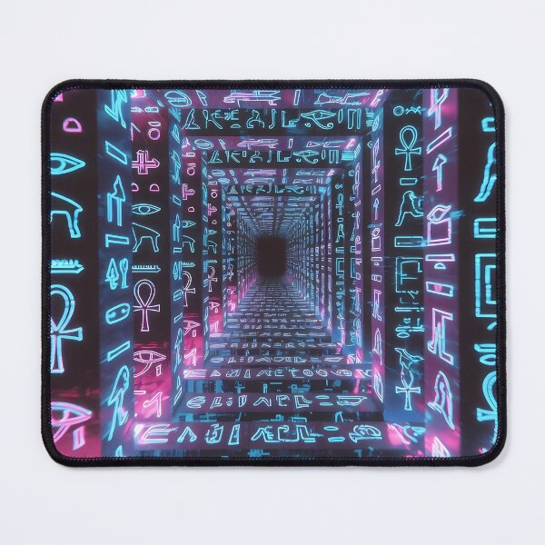Item preview, 3D Perspectives, Cyberpunk Egyptian Hieroglyphics, Symmetrical Textures (image size 8320x12480) designed and sold by Digital-Davinci.