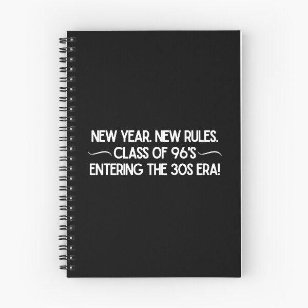 Item preview, Class of 96 – Entering the 30s Era – New Year New Rules Design designed and sold by luckyhue.