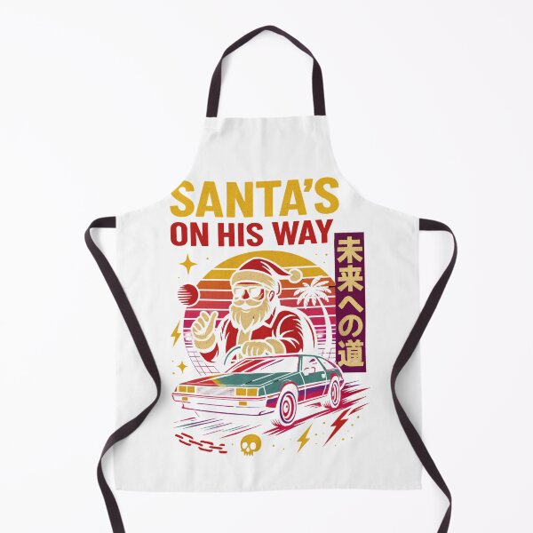 Item preview, Japanese Car Xmas Vibes – Santa in Motion Classic T-Shirt designed and sold by inkfluenceart.