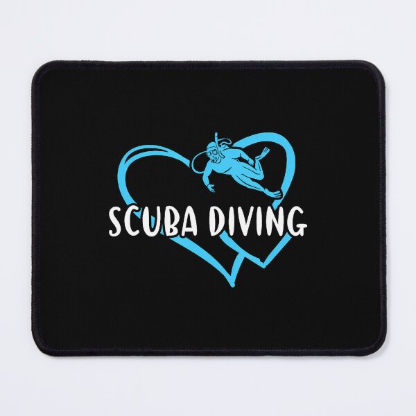Item preview, Scuba Diver Heart Scuba Diving designed and sold by JaneJanie.