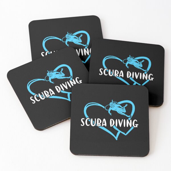 Item preview, Scuba Diver Heart Scuba Diving designed and sold by JaneJanie.