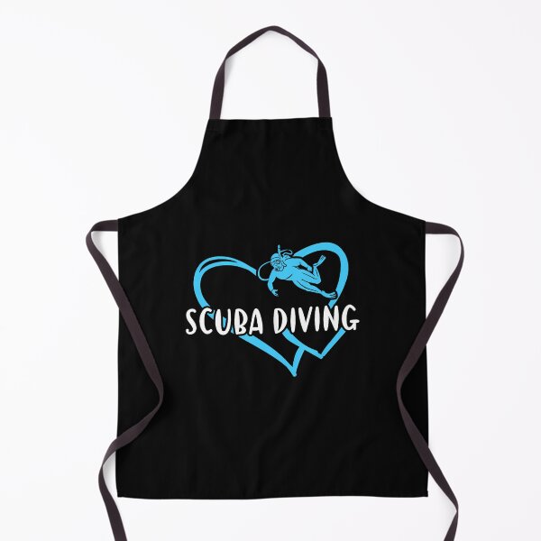 Item preview, Scuba Diver Heart Scuba Diving designed and sold by JaneJanie.