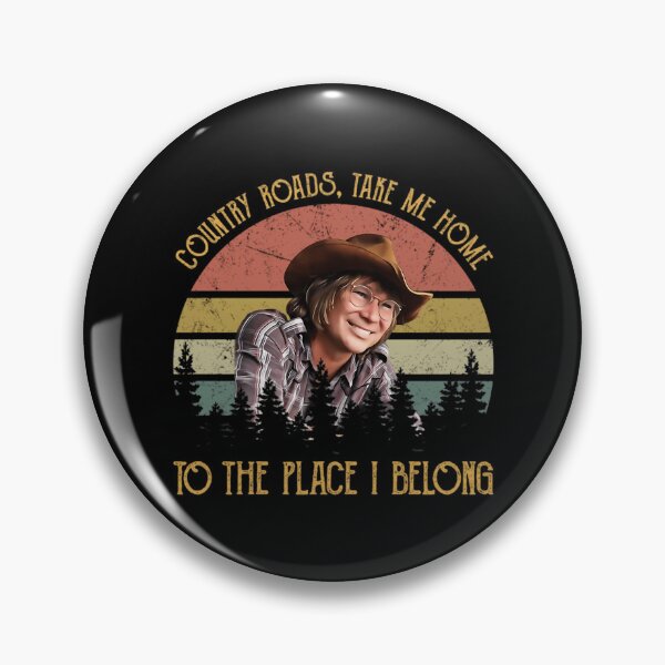 Item preview, Denver John Take Me Home To, Country Roads The Place I Belong designed and sold by TiaGorczany.