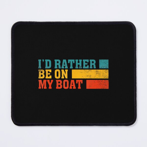Item preview, I'D Rather Be On My Boat Captain Boating. designed and sold by MariaEdna1.