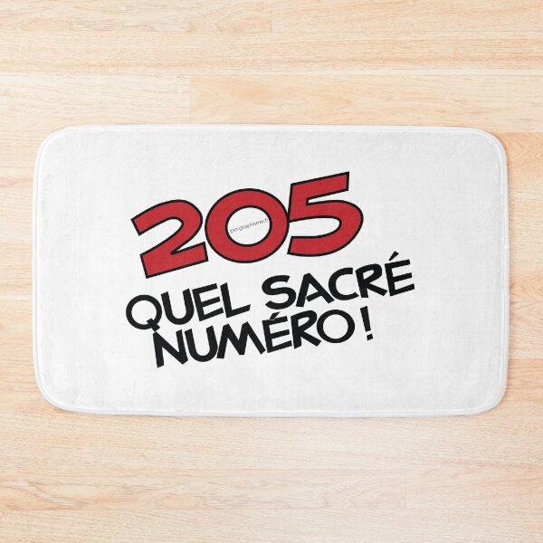 Item preview, 205 What a Damn Number designed and sold by JPA-Graphisme.