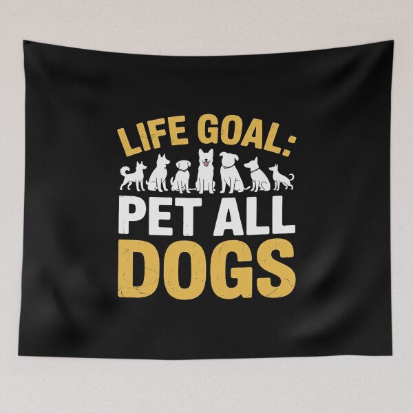 Item preview, Life Goal Pet All Dogs Funny Dog Trainer  designed and sold by RsFilsingerArt.