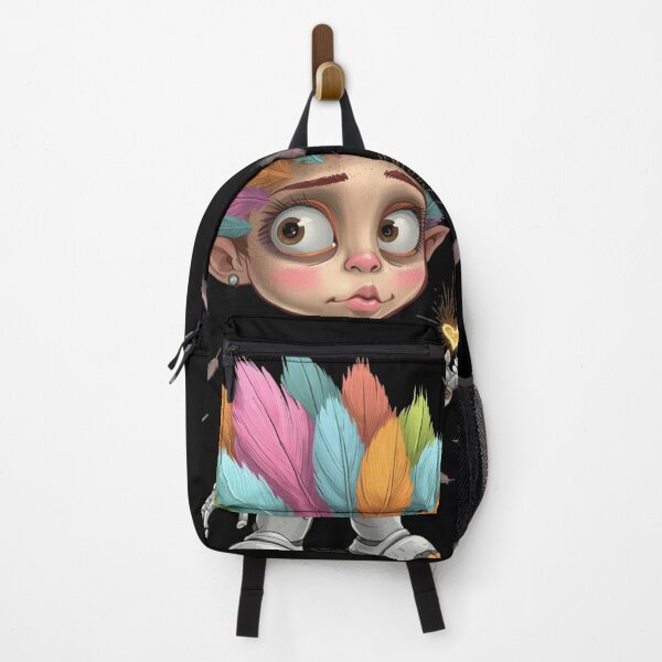 Item preview, Colorful Cyber Elf – Pop Art Street Style Robot Character designed and sold by PLUSHIWORLDtm.