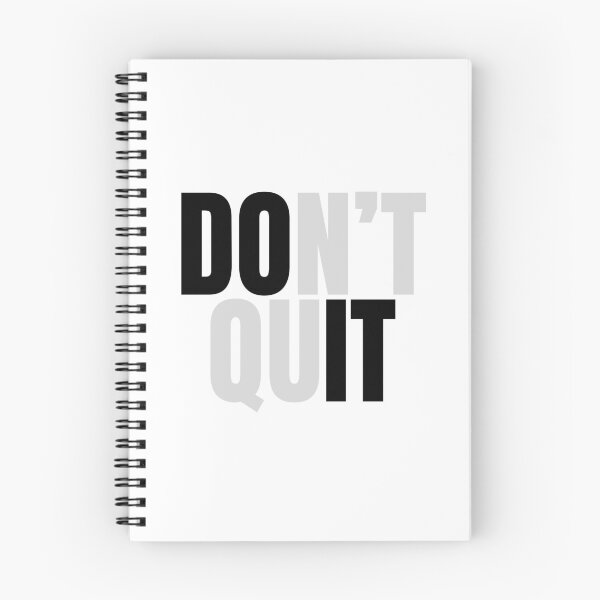 Item preview, Don't Quit designed and sold by Dondonmart.