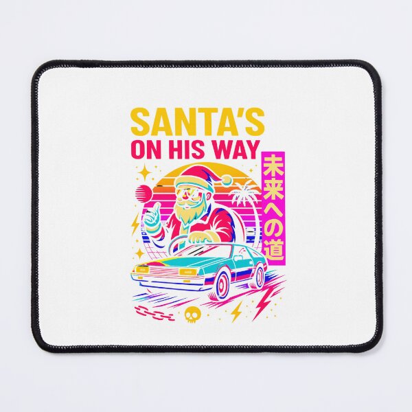 Item preview, Japanese Car Xmas Vibes – Santa in Motion Classic T-Shirt designed and sold by inkfluenceart.