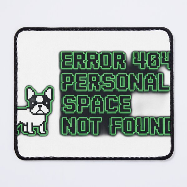 Item preview, "ERROR 404" Funny French Bulldog T-Shirt | Video Game Glitch Text Dog Owner Gift designed and sold by DogWorldOrder.