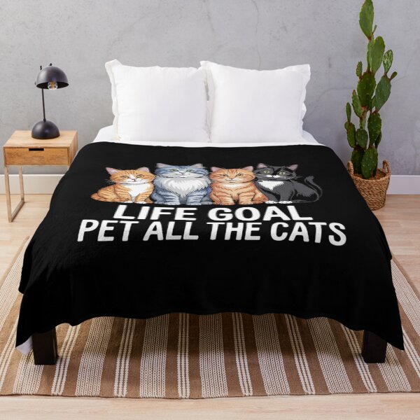 Item preview, Life Goal Pet All The Cats6 designed and sold by RsFilsingerArt.