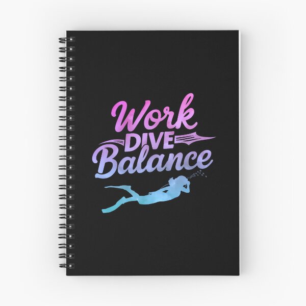 Item preview, Work Dive Balance Under Water Diver Scuba Divers designed and sold by CharlotteSandra.