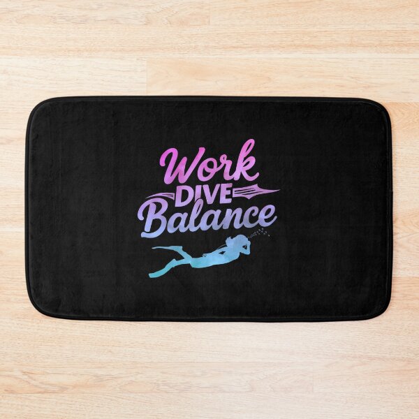 Item preview, Work Dive Balance Under Water Diver Scuba Divers designed and sold by CharlotteSandra.