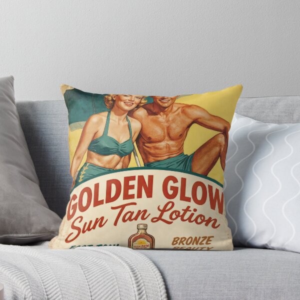 Item preview, Golden Glow Vintage: Your Ticket to a Hollywood Tan designed and sold by ForeverPrintsOK.