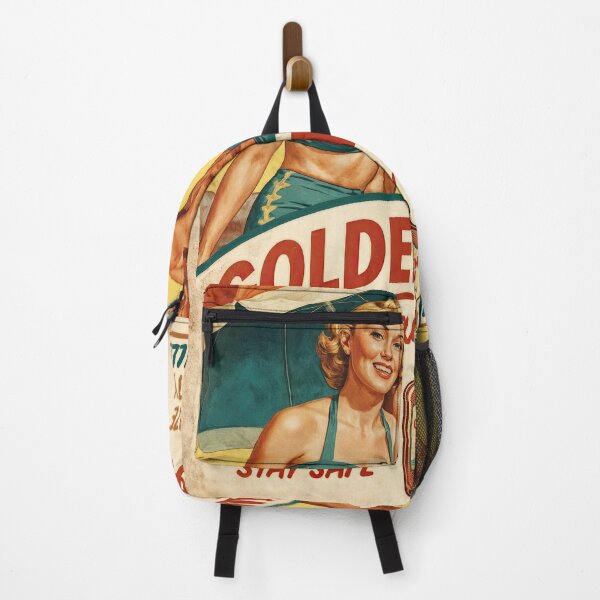 Item preview, Golden Glow Vintage: Your Ticket to a Hollywood Tan designed and sold by ForeverPrintsOK.