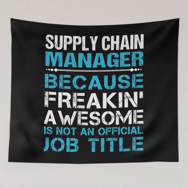 Item preview, Supply Chain Manager designed and sold by jeromgaug336.