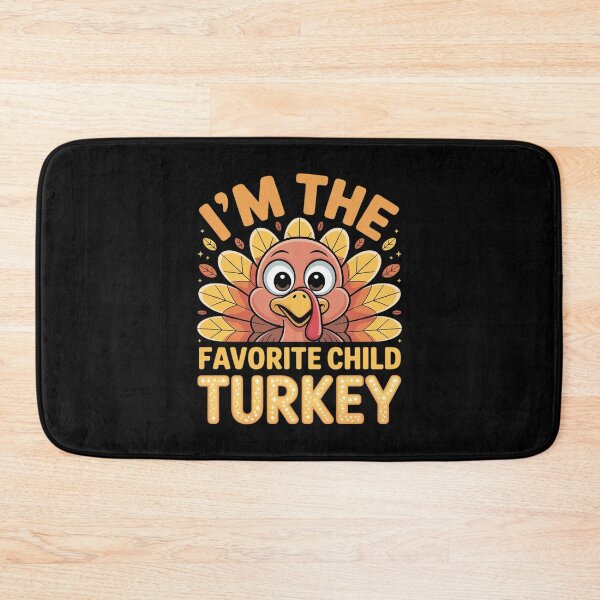 Item preview, Thanksgiving I'm The Favorite Child Turkey Matching  designed and sold by VerseFarm.