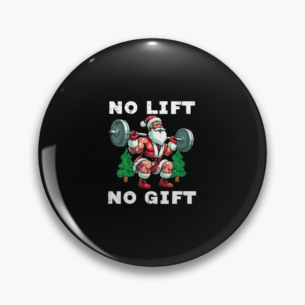 Item preview, Christmas Workout No Lift No Gift Xmas Gym Fitness Men Women designed and sold by CharlotteSandra.