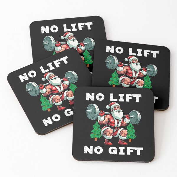 Item preview, Christmas Workout No Lift No Gift Xmas Gym Fitness Men Women designed and sold by CharlotteSandra.