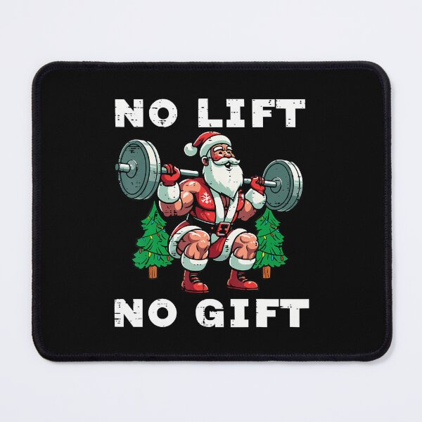 Item preview, Christmas Workout No Lift No Gift Xmas Gym Fitness Men Women designed and sold by CharlotteSandra.