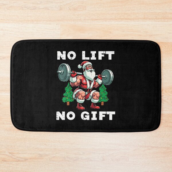 Item preview, Christmas Workout No Lift No Gift Xmas Gym Fitness Men Women designed and sold by CharlotteSandra.