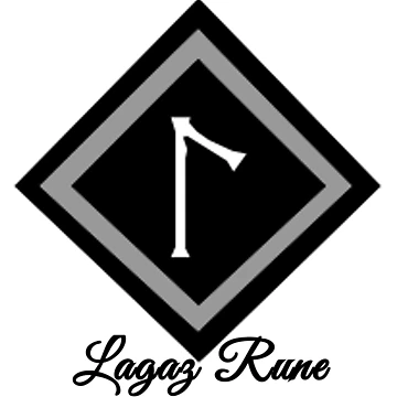 Artwork thumbnail, Laguz Rune by WindsofJupiter