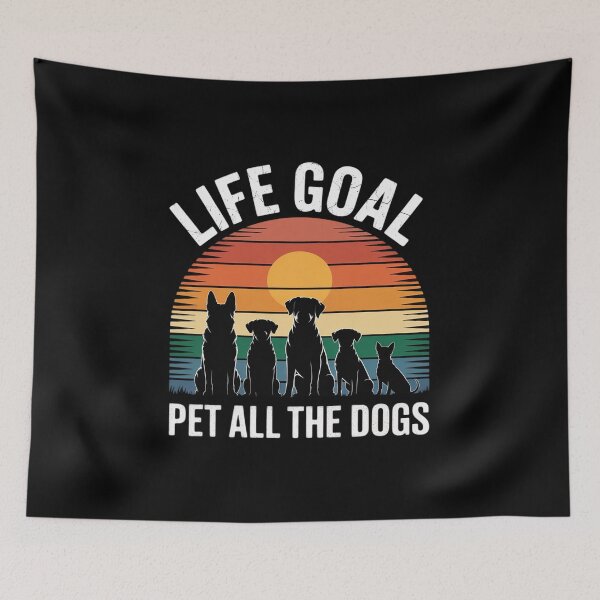 Item preview, Life Goal Pet All The Dogs 5  designed and sold by RsFilsingerArt.