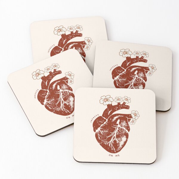 Item preview, Anatomical Heart, Heart Gifts for Her, Vintage Flower Heart Canvas, Gift for Him, Medical Student Gift designed and sold by MakitoDesign.
