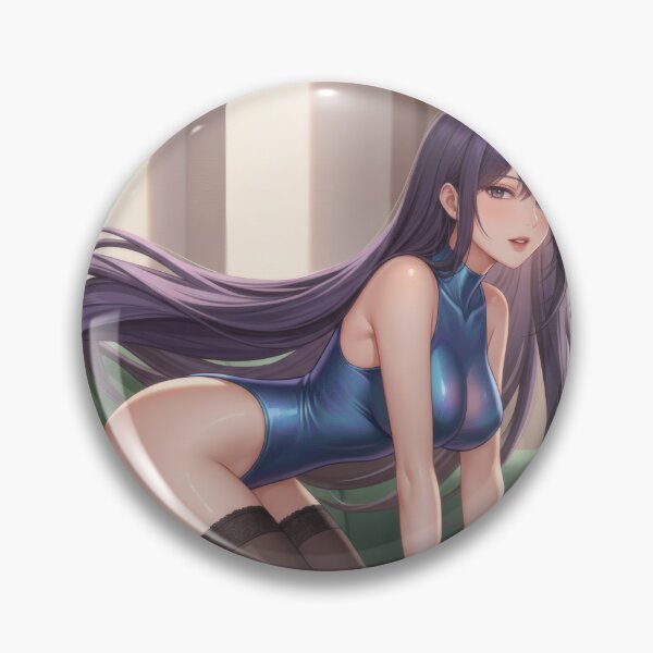 Item preview, Waifu with a magnetic gaze in a sensual pose shows off her charms designed and sold by GerwantSHOP.