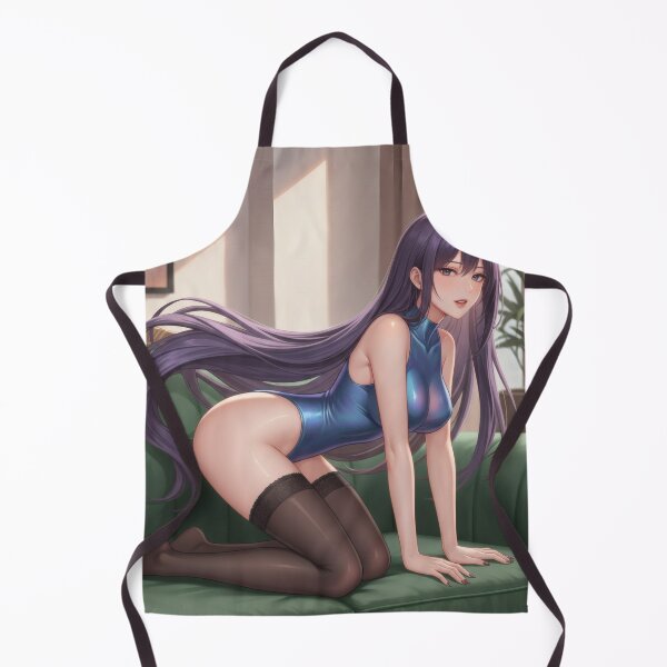 Item preview, Waifu with a magnetic gaze in a sensual pose shows off her charms designed and sold by GerwantSHOP.