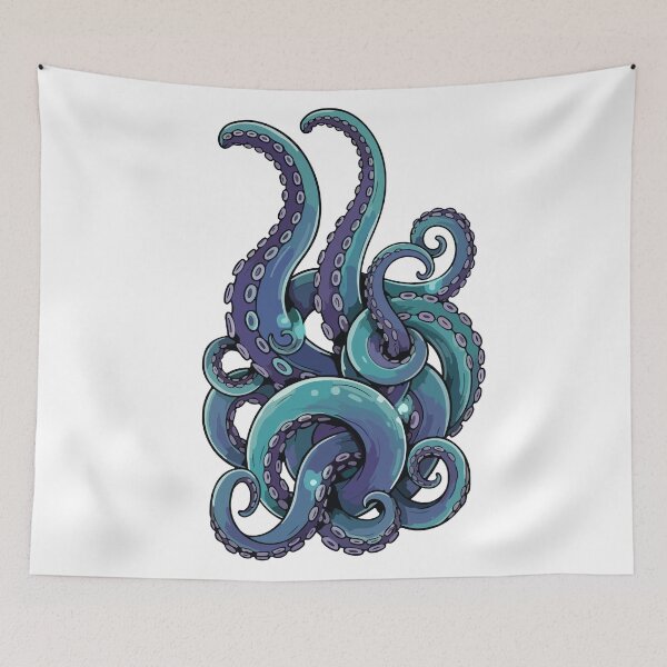 Item preview, Tentacles Teal design designed and sold by zazodesign.