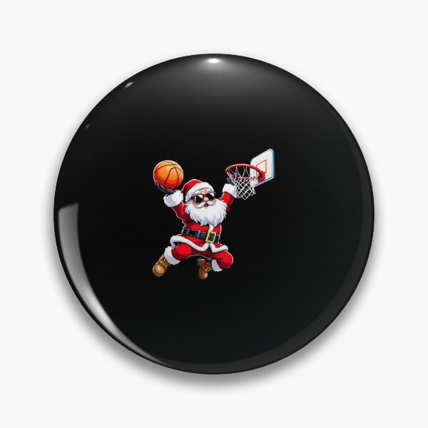 Artikelvorschau, Weihnachtsmann beim Basketball-Dunking (Herren, Jungen, Kinder) entworfen und verkauft von CharlotteSandra.