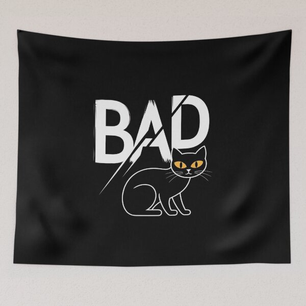 Item preview, Bad – Scratch Cat designed and sold by FrenchTouch77.