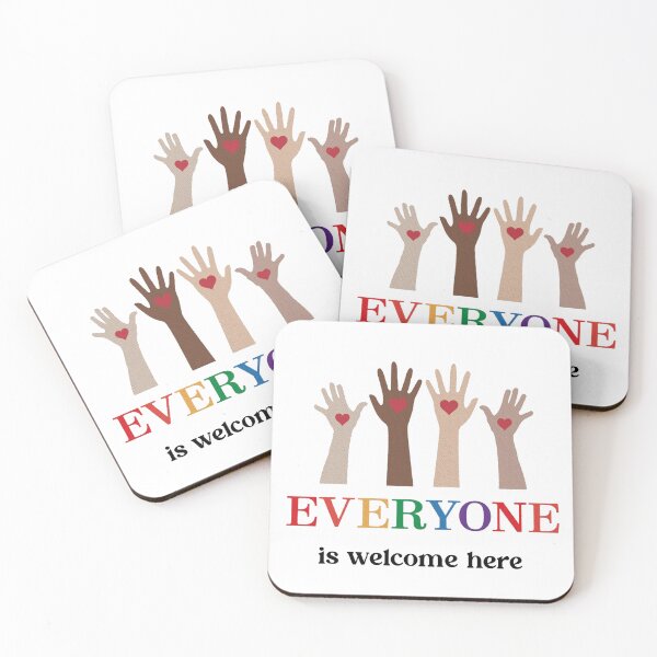 Item preview, Everyone Is Welcome Here Idaho Teacher designed and sold by Oligamar.