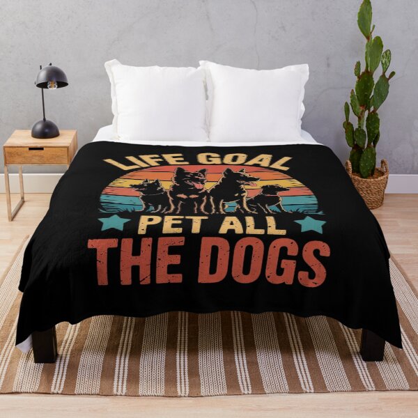 Item preview, Life Goal Pet All The Dogs designed and sold by RsFilsingerArt.