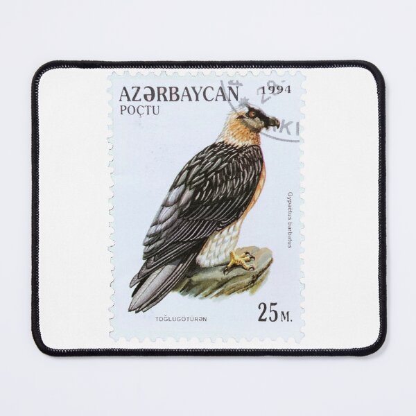 Item preview, Bearded Vulture Vintage Postage Stamp designed and sold by red-amber65.