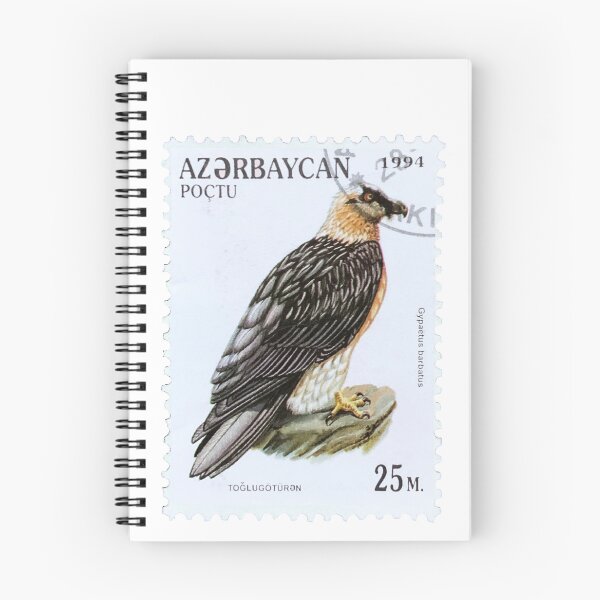 Item preview, Bearded Vulture Vintage Postage Stamp designed and sold by red-amber65.
