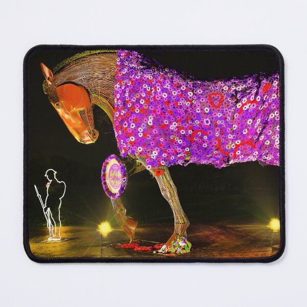 Item preview, Featherstone War Horse - Purple Poppies - 2 designed and sold by Colin Williams Photography.