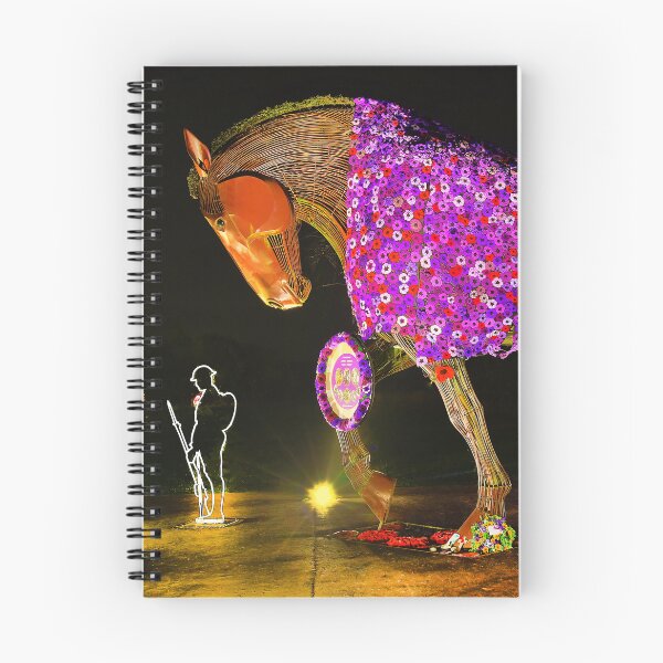 Item preview, Featherstone War Horse - Purple Poppies - 2 designed and sold by Colin  Williams Photography.