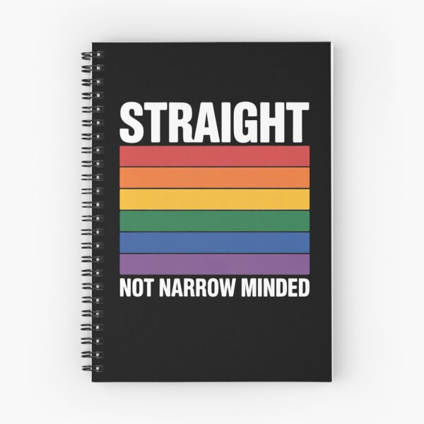 Item preview, Straight not narrow minded LGBT Gay Ally Queer Pride designed and sold by MathisBellanger.
