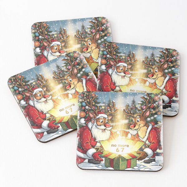 Item preview, TRENDING CHRISMAS DESING BASED ON  6 7 MEMES, AI GENERATED. designed and sold by GreaterVibePOD.