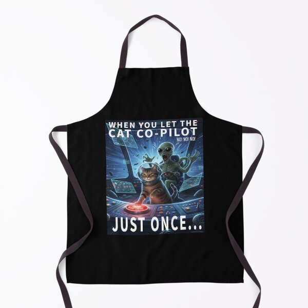 Item preview, When You Let The Cat Co-Pilot Just Once... Meme designed and sold by MaxalimetovArt.