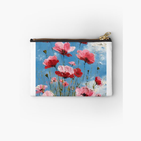 Artikelvorschau, Zartes rotes Mohnblumen-Hochformat im impressionistischen Stil entworfen und verkauft von daila70.