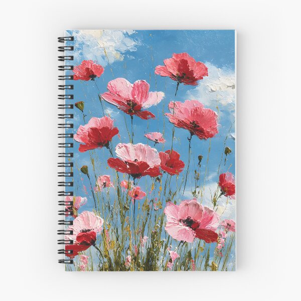 Artikelvorschau, Zartes rotes Mohnblumen-Hochformat im impressionistischen Stil entworfen und verkauft von daila70.