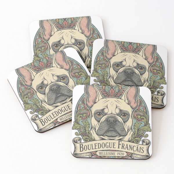 Item preview, Vintage Bouledogue Francais T-Shirt | Retro French Bulldog Graphic Tee designed and sold by DogWorldOrder.