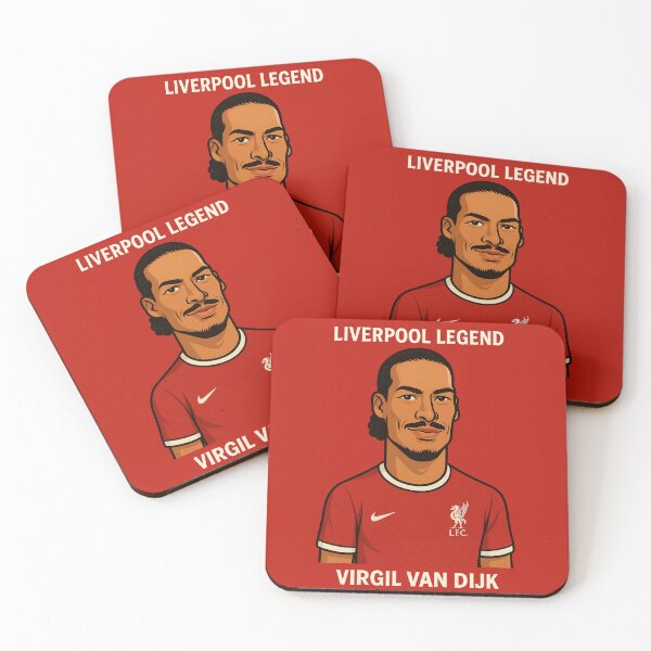 Item preview, Virgil van Dijk – Liverpool Legend designed and sold by TheWonkyEaselCo.