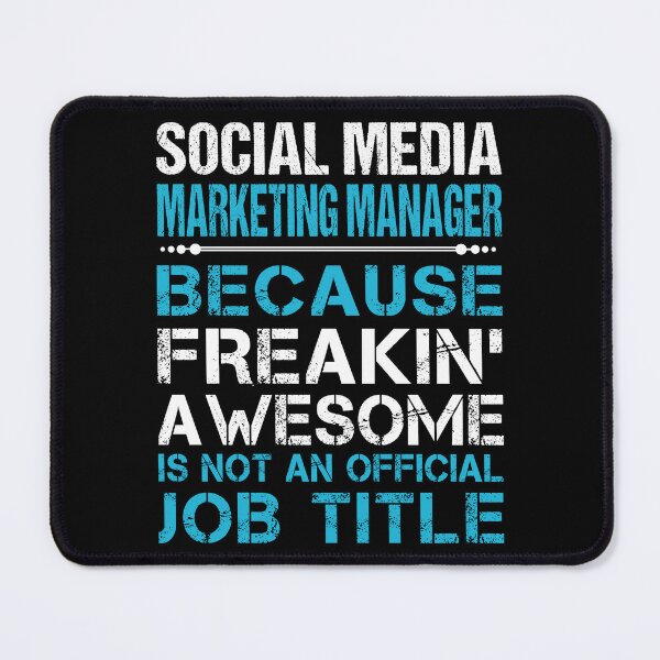 Item preview, Social Media Marketing Manager designed and sold by jeromgaug336.