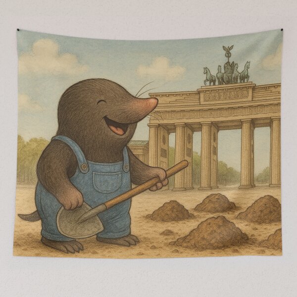 Item preview, Mole in Berlin designed and sold by Mauswohn.
