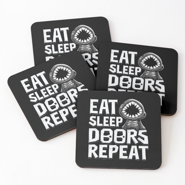 Item preview, Roblox Doors Eat Sleep Repeat designed and sold by Kubala Designs.