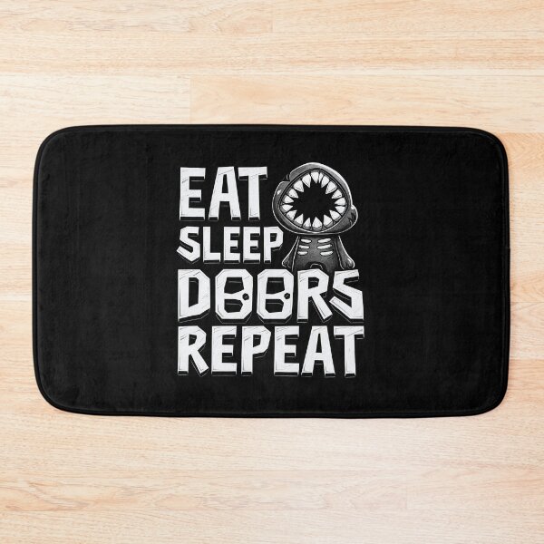 Item preview, Roblox Doors Eat Sleep Repeat designed and sold by Kubala Designs.